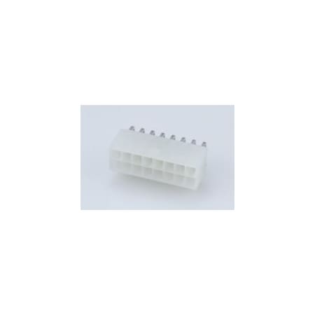Molex MiniFit Jr RA DR /Peg Tin V2 16Ckt Tray 50-36-1827